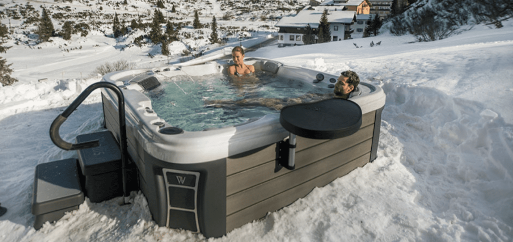 jacuzzi na neve